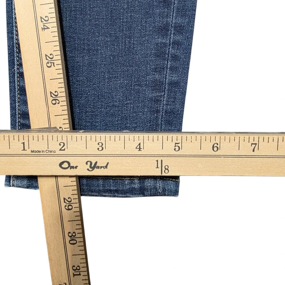 Anthropologie Pilcro Denim Jeans‎ Women's Size 27 Skinny Blue Wash Cotton Blend
